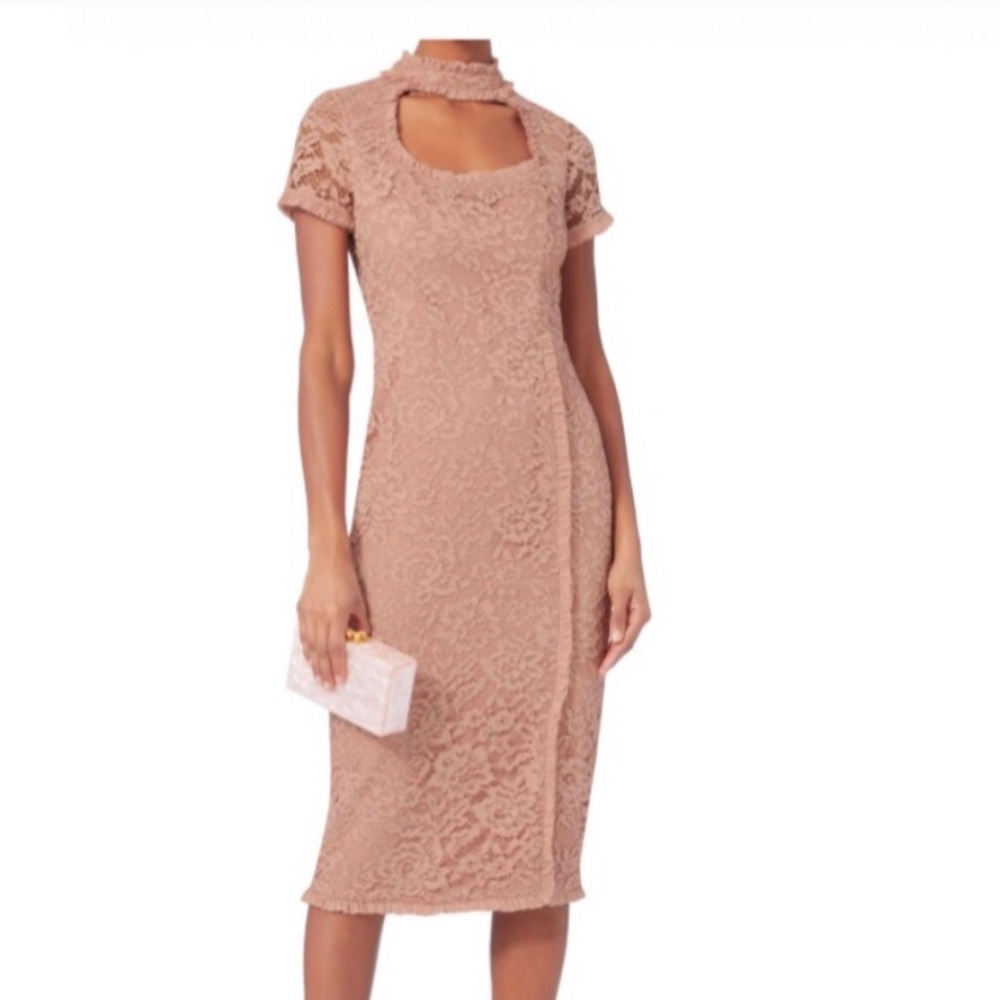 Alexis Zoelle midi lace dress